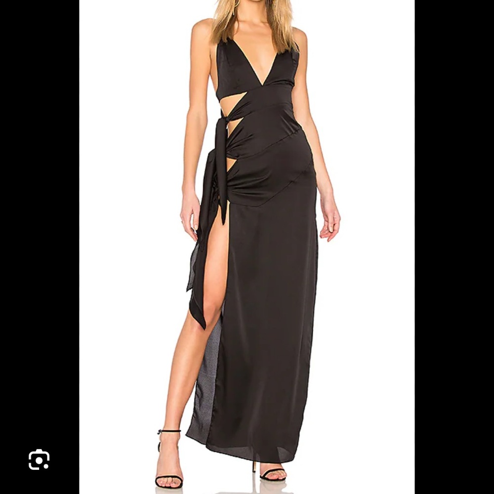 Oh Sheila Gown in Black X BY NBD